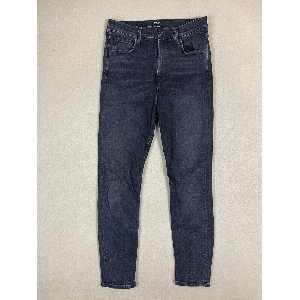 Talula x Agolde Jeans Womens 31 Black Sky‎ High Skinny Stretch Regular Fit Denim
